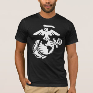 Einfarbiges EGA - weiß T-Shirt