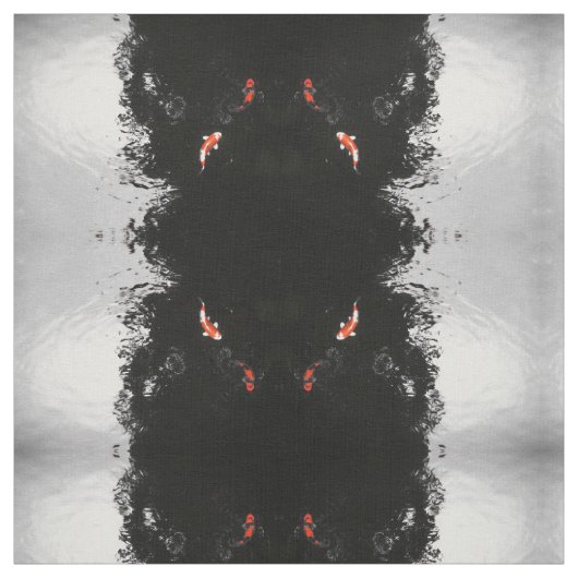 Einfarbiges Koi Stoff (Muster)