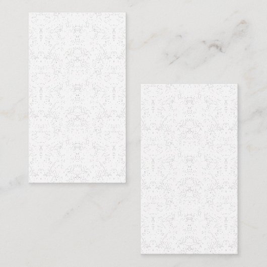 einfarbiges Muster - Elegante Nahtlose Kunst Begleitkarte (Vorne/Hinten)