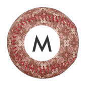 einfarbiges Retromuster Hintergrund 4 Baseball (Vorderseite Links)