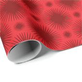 Einfarbiges Rotweihnachtspapier Geschenkpapier (Rolleneckpunkt)