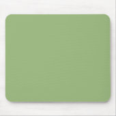 Einfarbiges Salbeigrün Mousepad (Vorne)