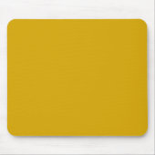 Einfarbiges Senfgelb Mousepad (Vorne)