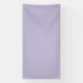 Einfarbiges, staubiges Lavendel in Vollton Banner (Vertikal)