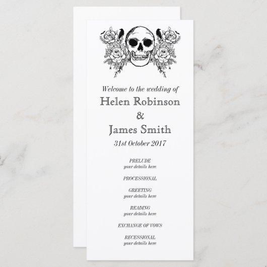 Einfarbiges Tätowierprogramm Programm (Vorne/Hinten)