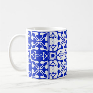 Einfarbiges Vintages Muster. Abstrakt Kaffeetasse