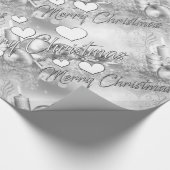 Einfarbiges Weihnachtsthema Packpapier (Ecke)