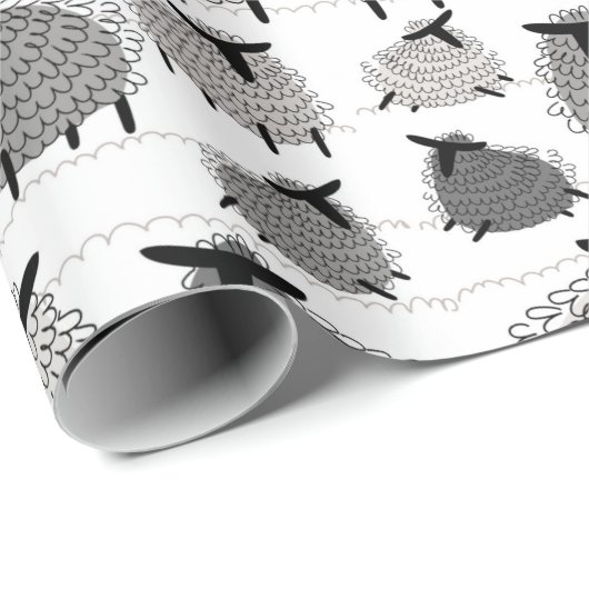 Einfarbiges Wrapping-Papier Geschenkpapier (Rolleneckpunkt)