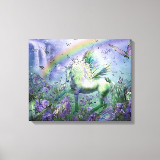 Einfärbung der Schmetterlinge Kunstkanvas Leinwanddruck (Vorderseite)