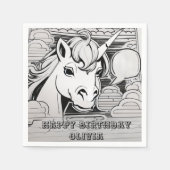 Einfärbung in Party Serviette (Vorderseite)