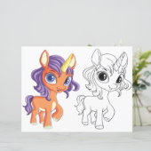 Einfärbungsseite des niedlichen Cartoon (Stehend Vorderseite)