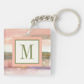 Einfluss des Monogramm-| der Linien-und Schlüsselanhänger (Rückseite)