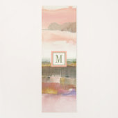 Einfluss des Monogramm-| der Linien-und Yogamatte (Vorderseite)