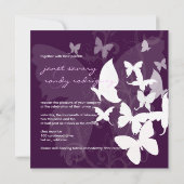 EINFLUSS DURCH... SCHALTFLÄCHE + WIRBEL/DIY-PLUM EINLADUNG (Rückseite)