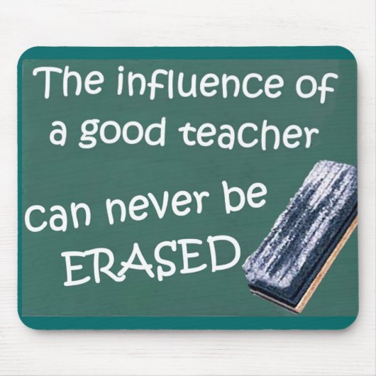 Einfluss eines guten Lehrers Mousepad (Vorne)