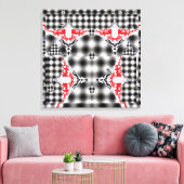 Einfluss Leinwanddruck (Insitu (Wohnzimmer))
