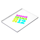 EINFLUSS-NEON OBAMA 2012 NOTIZBLOCK (Linke Seite)