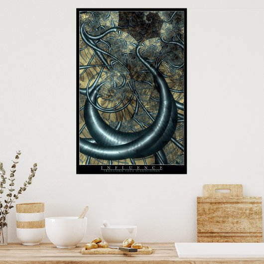 Einfluss Poster (Küche)