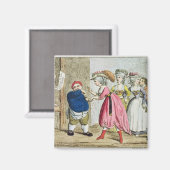 Einfluss von Frauen oder die Devonshire-Leinwand Magnet (Vorderseite/Rückseite)