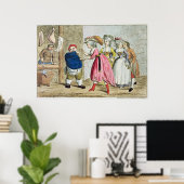 Einfluss von Frauen oder die Devonshire-Leinwand Poster (Heimbüro)