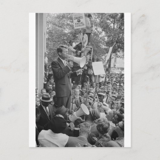 Einflussreiche Menschen der 60er Jahre Postkarte (Vorderseite)