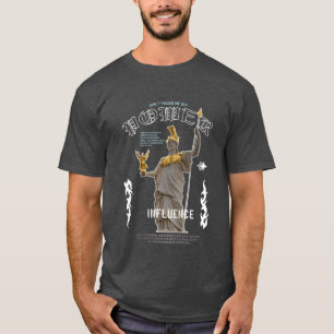 Einflussreicher Streetwear-Stil Mädchen T-Shirt