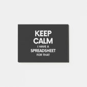 Einfrieren in Sheets - Tabellenkalkulationen für M Post-it Klebezettel (Vorderseite)