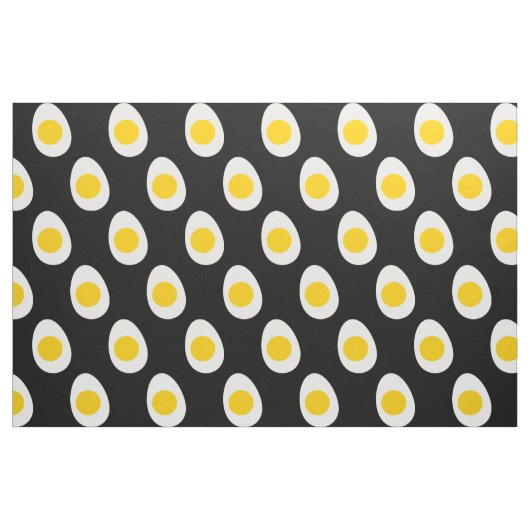 Einfrittiertes Ei Stoff (Fat Quarter (45,7 x 55,9 cm))