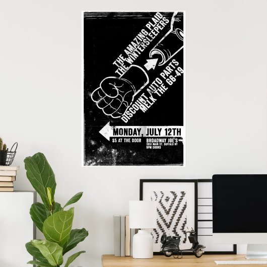 Einfügefalte Poster (Heimbüro)