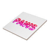 Einfügen benutzerdefinierter Text Fliese (Seite)