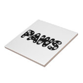 Einfügen benutzerdefinierter Text Fliese (Seite)