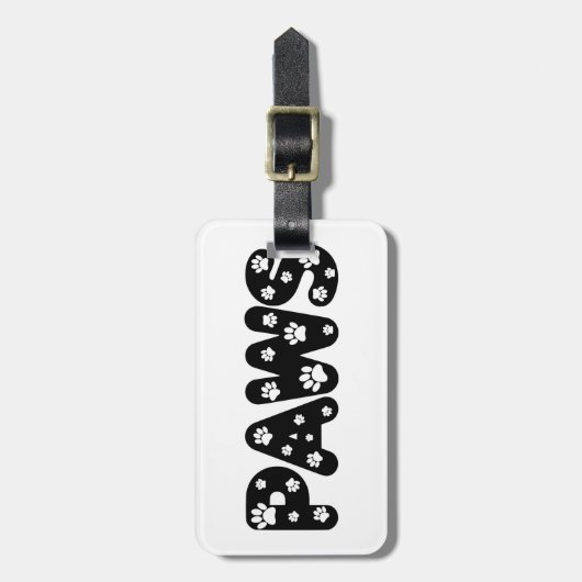 Einfügen benutzerdefinierter Text Gepäckanhänger (Vorderseite vertikal)