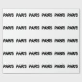 Einfügen benutzerdefinierter Text Geschenkpapier (Flach)