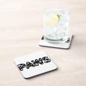 Einfügen benutzerdefinierter Text Getränkeuntersetzer (Rechte Seite)