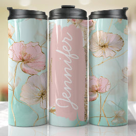 Einfügen von benutzerdefinierten Namen Thermosbecher