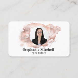 Einfügen von Fotovorlage in Fachleute Visitenkarte