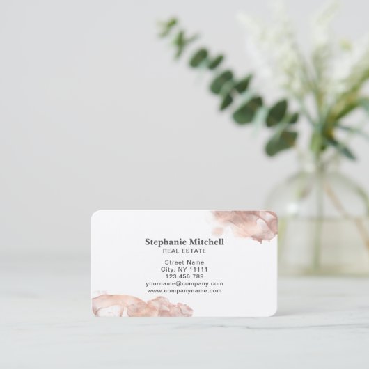 Einfügen von Fotovorlage in Fachleute Visitenkarte (Stehend Vorderseite)