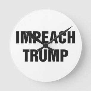 EINFÜGEN VON TRUMP RUNDE WANDUHR