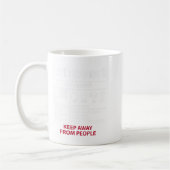 Einführung 100% länger Behalten von Menschen - Int Kaffeetasse (Links)