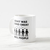 Einführung, bis die Leute sich lustig umarmen oder Kaffeetasse (Vorderseite Links)