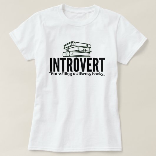 Einführung Buch Lover T-Shirt (Design vorne)