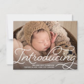 "Einführung" der Ankündigung eines modernen Magnet (Vorderseite)