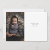 Einführung der Ankündigung von Skript-Foto (Rückseite)