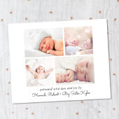 Einführung der Frühgeburtsankündigung für ein mini