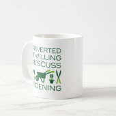 Einführung der Gartenarbeit Kaffeetasse (Vorderseite Links)