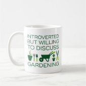 Einführung der Gartenarbeit Kaffeetasse (Links)