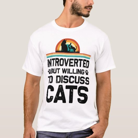 Einführung der Katze T-Shirt (Vorderseite)