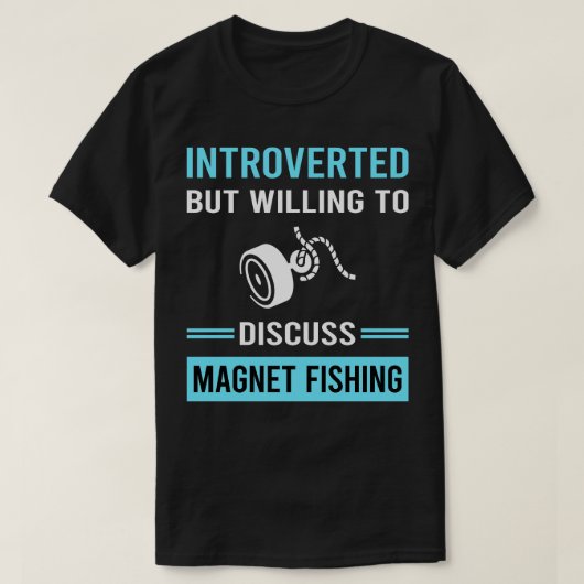 Einführung der Magnet-Fischerei T-Shirt (Design vorne)