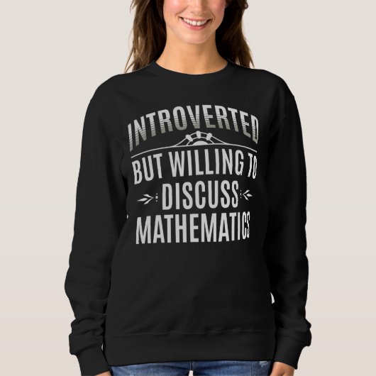 Einführung der Mathematik Sweatshirt (Vorderseite)