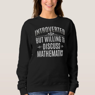 Einführung der Mathematik Sweatshirt